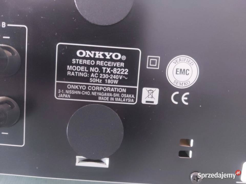 Amplituner onkyo tx 8222 Pomiechówek
