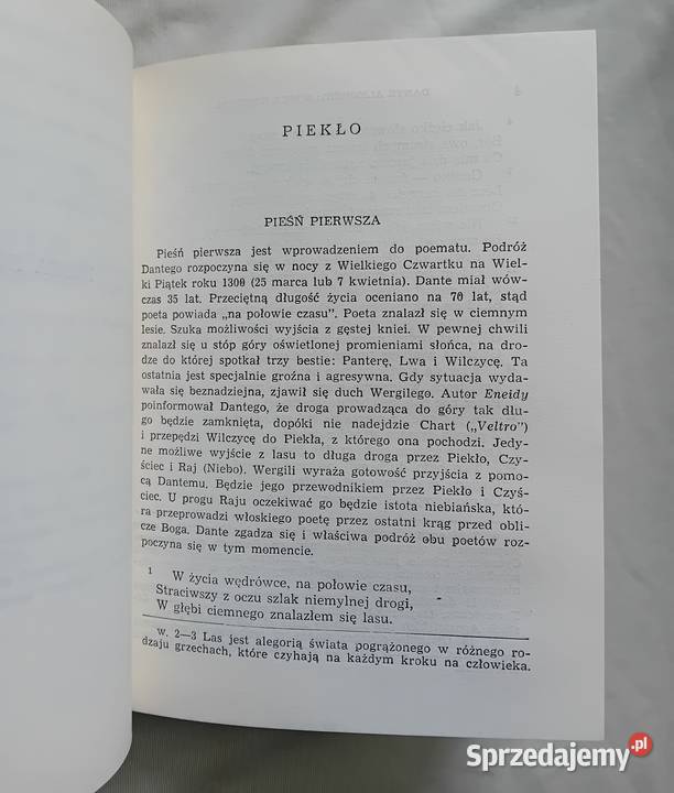 Dante Alighieri Boska komedia Biblioteka wielkopolskie Koźminek