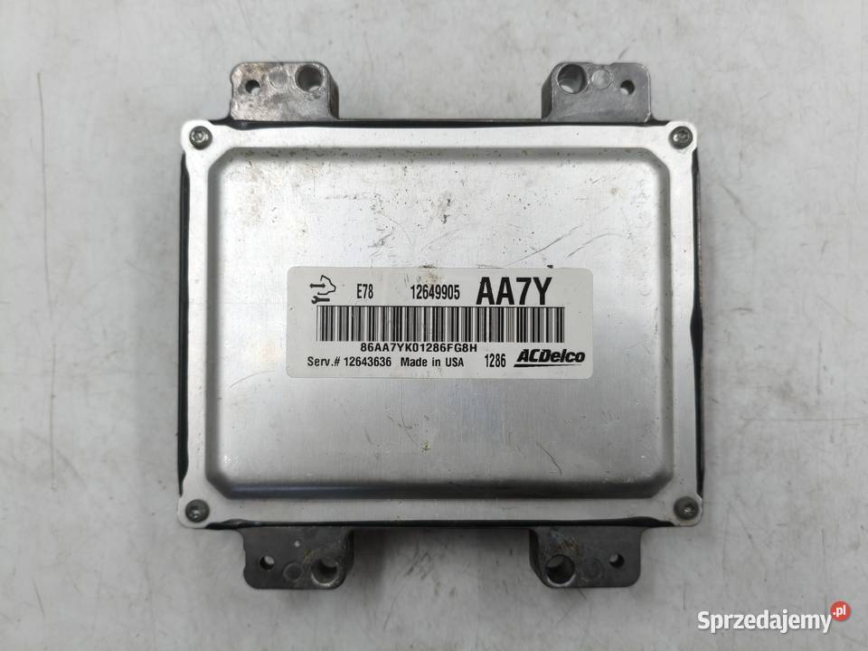 Sterownik Silnika Opel Astra J Zafira C 14 Turbo Komputery Wyszków sprzedam