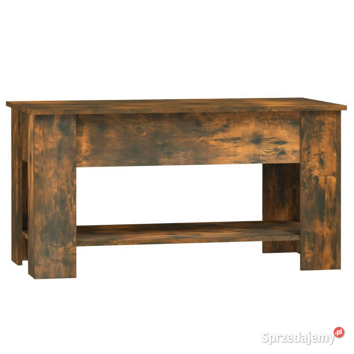 Stolik kawowy przydymiony dąb 101x49x52 WM819272 Warszawa