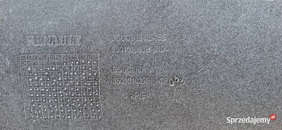 RENAULT ZOE ZDERZAK TYŁ TYLNY 850101003R