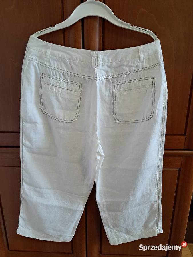 Spodenki damskie rybaczki białe Canda do małopolskie Kraków
