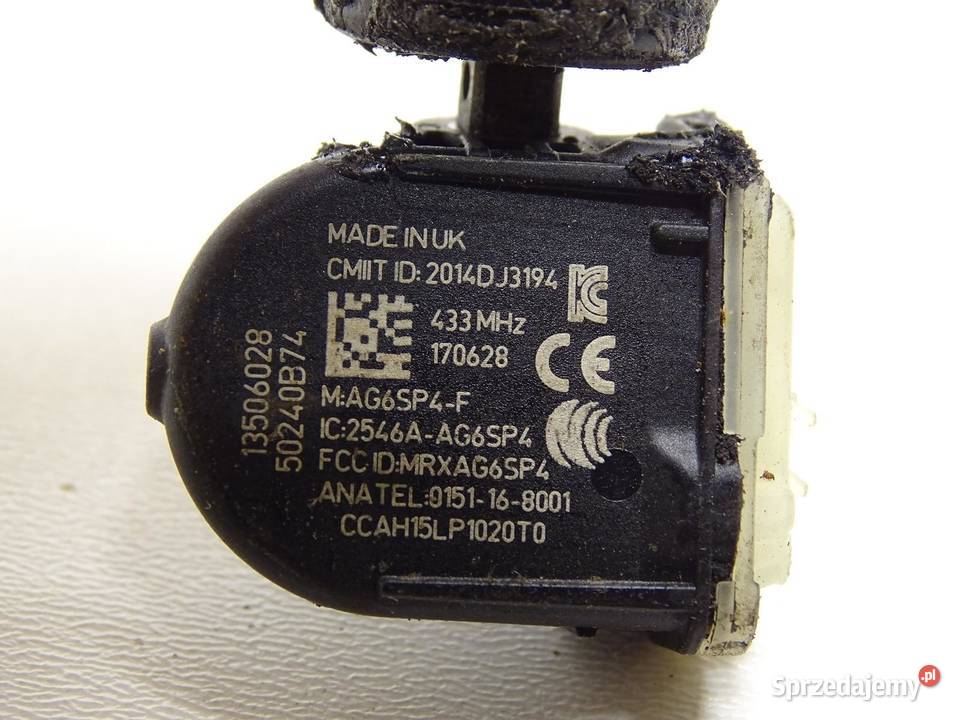 CZUJNIK CIŚNIENIA OPON TPMS OPEL ASTRA V K