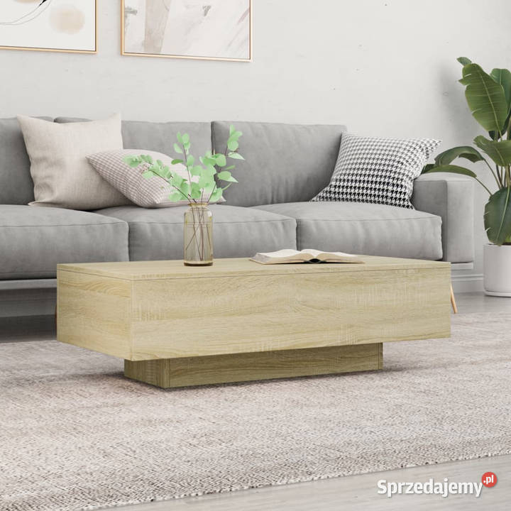 Stolik kawowy dąb sonoma 100x495x31 WM834894 Warszawa