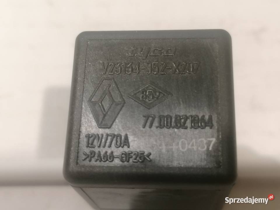 przekaźnik 12V 70A Tyco 7700821864 RenaultDacia łódzkie Piotrków Trybunalski sprzedam