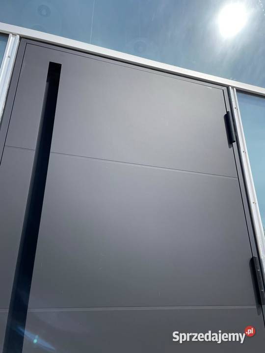 Drzwi zewnętrzne wejściowe aluminiowe producent Nowy Sącz