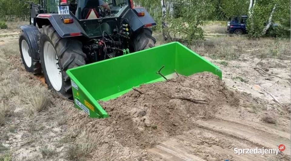 Skrzynia transportowa z wywrotem przyczepka Budków