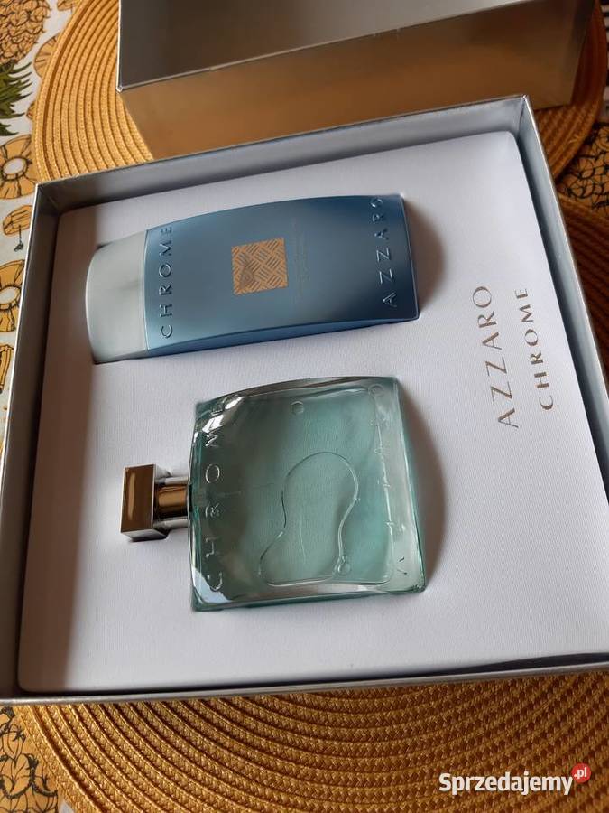 Azzaro Chrome perfumy 100ml szamponźle 200ml 100 Podkowa Leśna