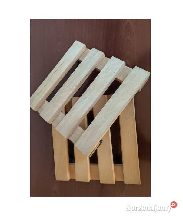 podest wózek stolik drewniana podstawka na Kielce