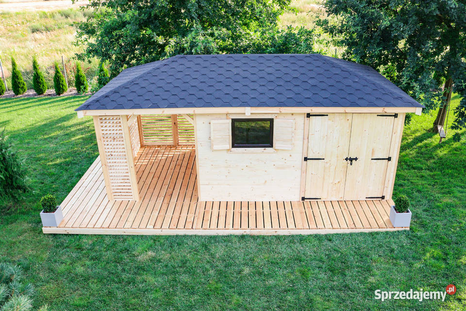 Domek narzędziowy 25x5 Domek Drewutnia Vicenza z Katowice