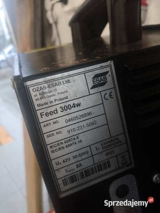 ESAB Origo Mig 5002cw Kurzętnik sprzedam