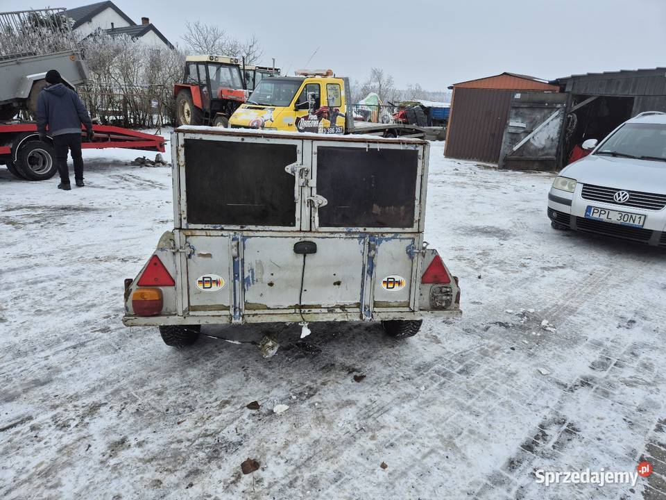 Przyczepka samochodowa 15x11 do quada traktorka Stara Kaźmierka