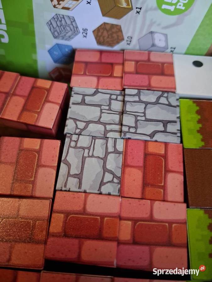 Minecraft klocki magnetyczne 150 Nowe Klocki lubelskie Lublin