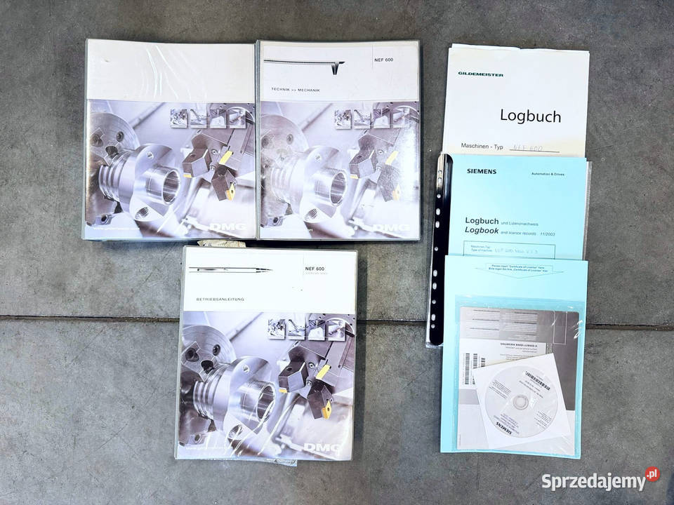 Tokarka CNC DMG GILDEMEISTER NEF 600 V3