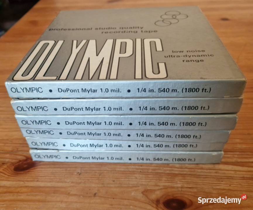 Taśma szpulowa OLYMPIC odpowiednik taśm AMPEX