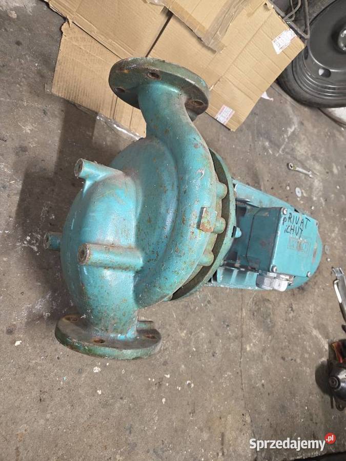 Pompa do wody z silnikiem 9kw mazowieckie sprzedam