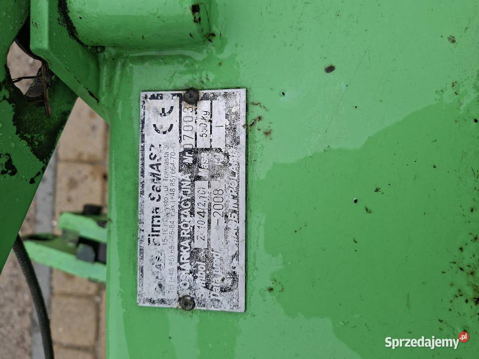 Kosiarka Samasz 210 z 2008r sprawna z nieuszkodzony Parczew