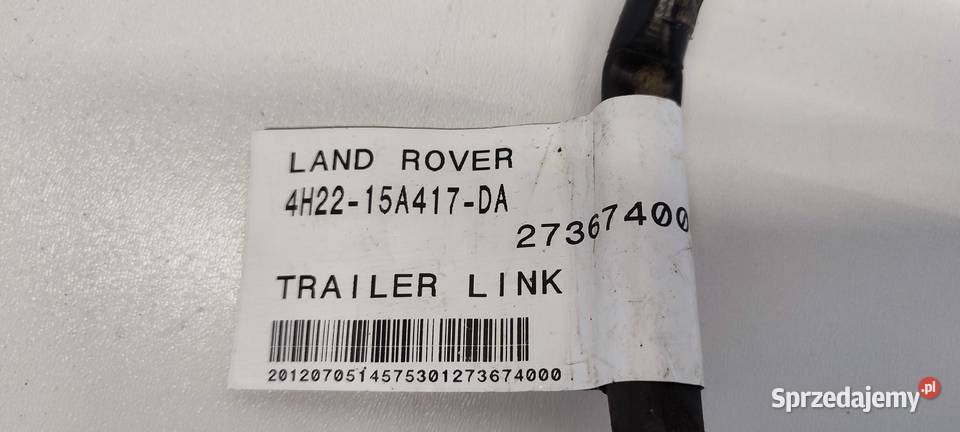 LAND ROVER DISCOVERY 4 WIĄZKA HAKA 4H2215A417DA dolnośląskie