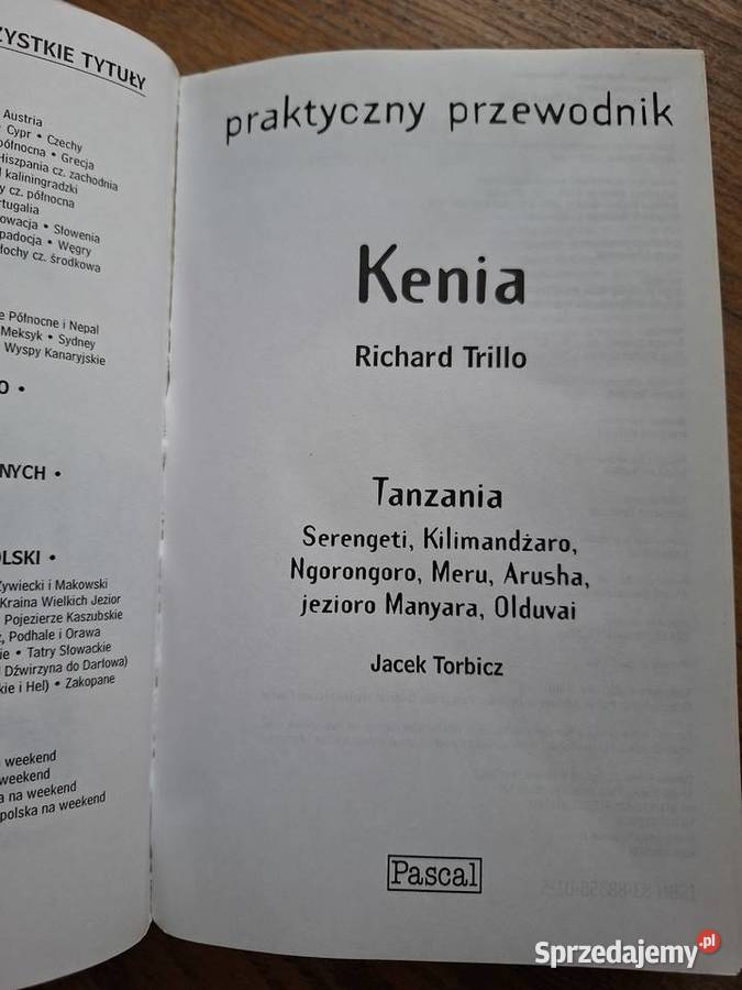 Kenia i Tanzania Pascal