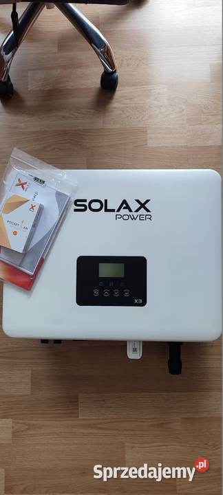 Falownik SOLAX X3 3fazy 5kW moduł wifi do Gdów sprzedam