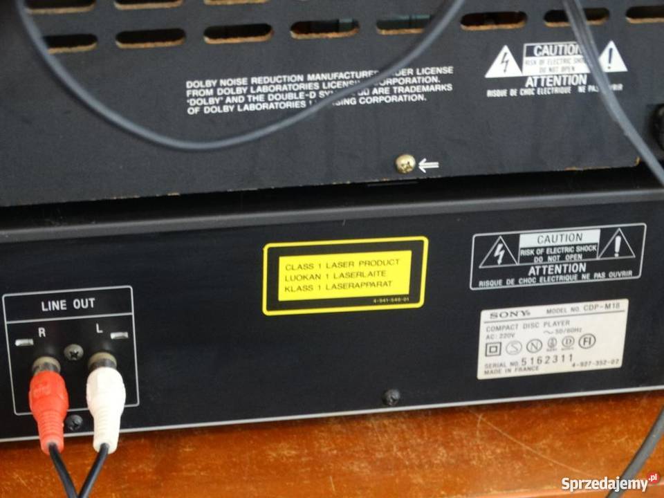 Wieża Sony gramofon pilot mocna i sprawna Wieże i miniwieże Jasło