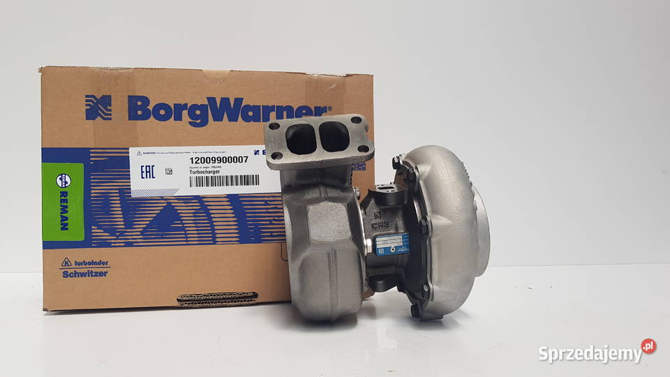 Turbosprężarka BorgWarner KKK Reman 12009900007 Siedlce