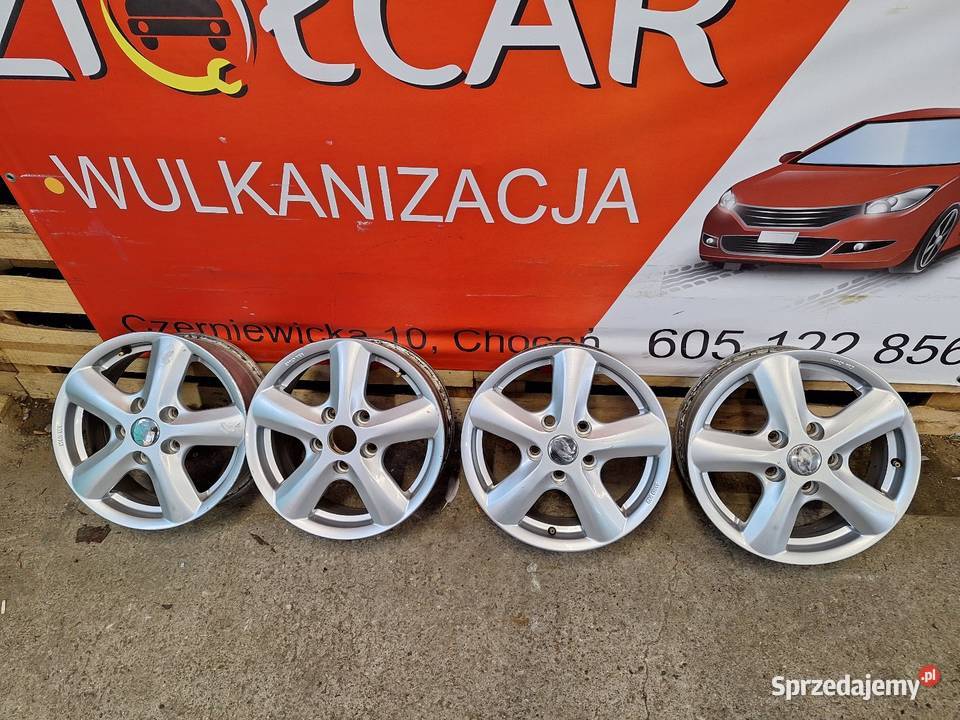 Alufelgi 5x1143 15 ET49 Hyundai ix20 i30 Nissan Choceń
