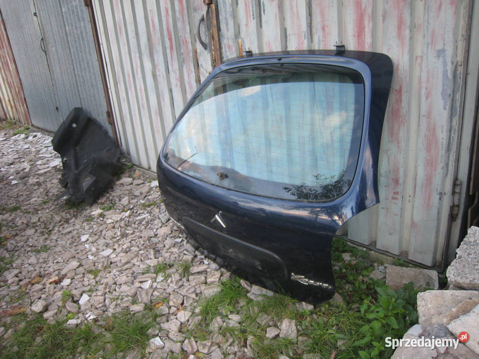 Klapa tylna tył Citroen Xsara Picasso granatowa Kraków