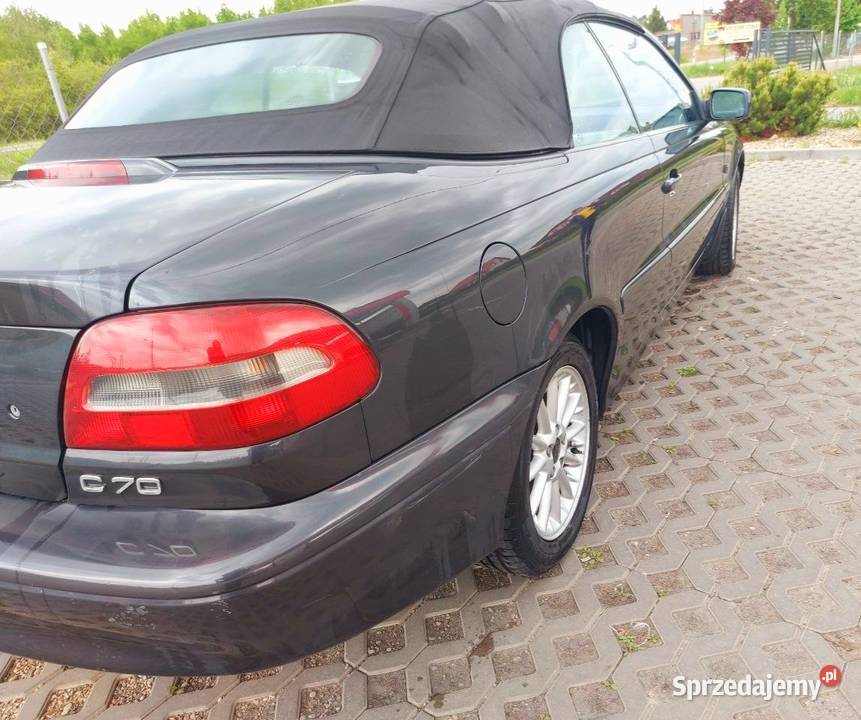 Volvo C 70 Kabriolet nieuszkodzony Łódź