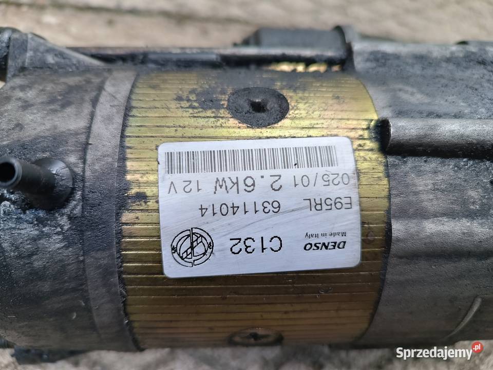 Rozrusznik Fiat Ducato 28D Denso Oryginał dostawcze Pozostałe