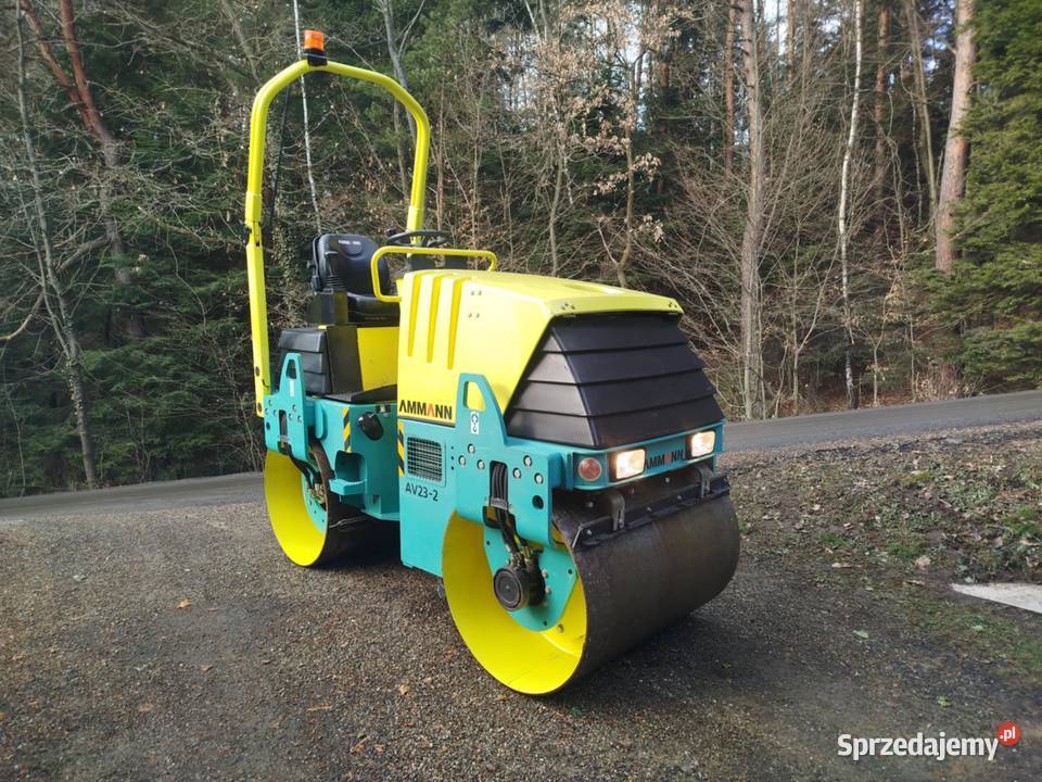 Walec drogowy Ammann AV232 2500 YANMAR 25t stal Nowy Sącz