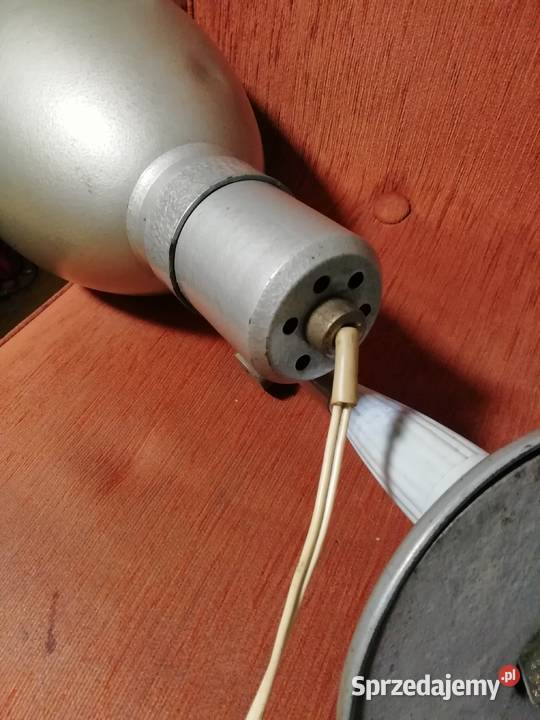Kolekcjonerska lampa biurowa z PRLu małopolskie Kraków sprzedam