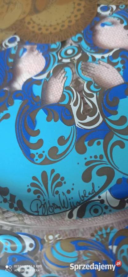 Patera Rosenthal w szkle 1979 r Zaprojektowany pomorskie Gdańsk