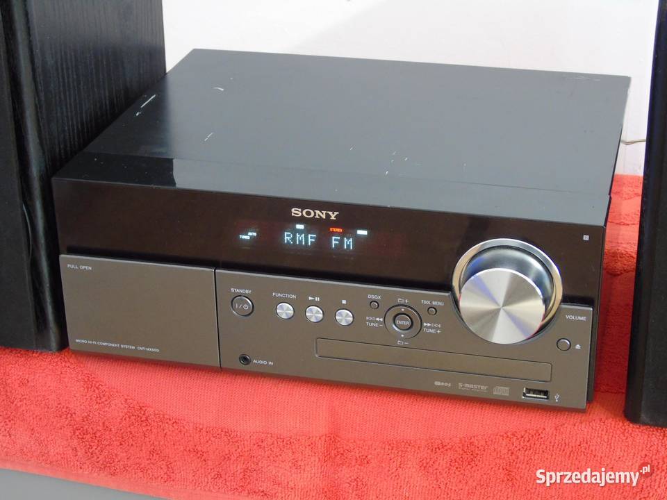 Wieża Sony USB mp3 CD RDS AUX kol sprawna podkarpackie Jasło