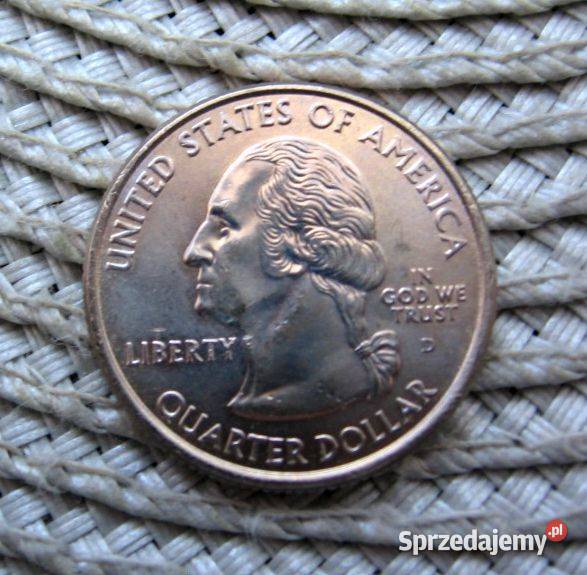 USA 25 Cent 2006r D Stany USA North Dakota Kalisz