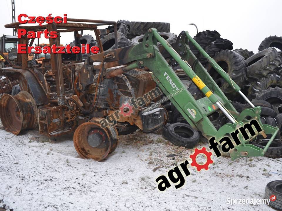 Fendt 309 Vario części skrzynia biegów zwolnica dolnośląskie Byków