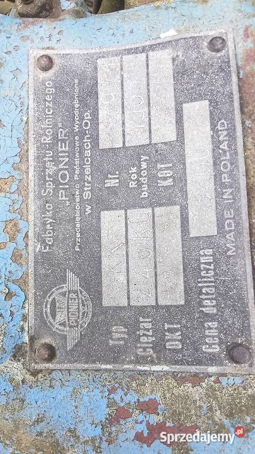 Kopaczka do ziemniaków śląskie Przymiłowice-Podgrabie