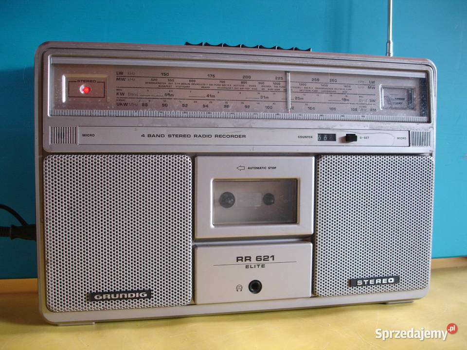 Radiomagnetofon GRUNDIG RR621 Elite Radioodtwarzacze Zielona Góra