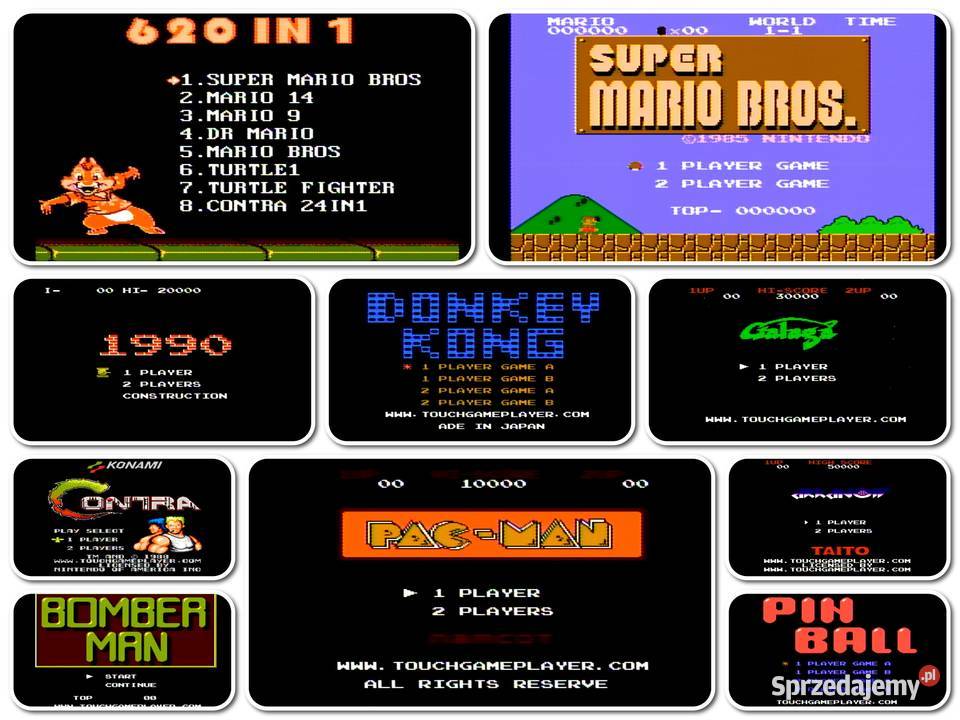 Mini Retro Konsola Extreme Game Box 620 Gier Kraków