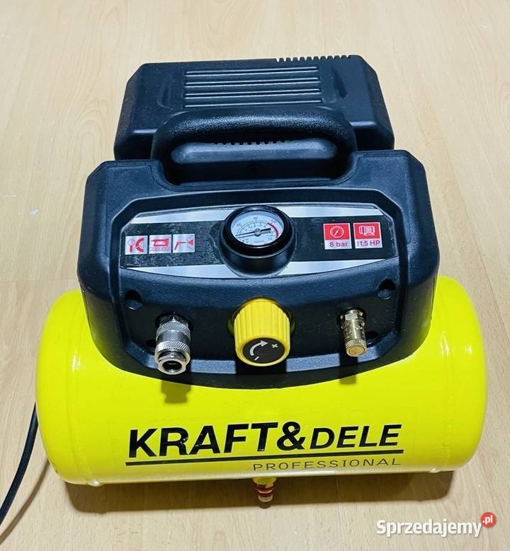 KOMPRESOR SPRĘŻARKA BEZOLEJOWY 6L 230V 8 BAR Zgorzelec