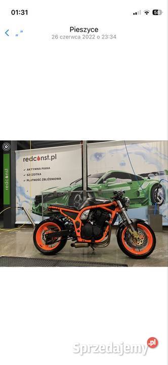 Suzuki gsf 1200 cafe race 1200cm3 Wrocław