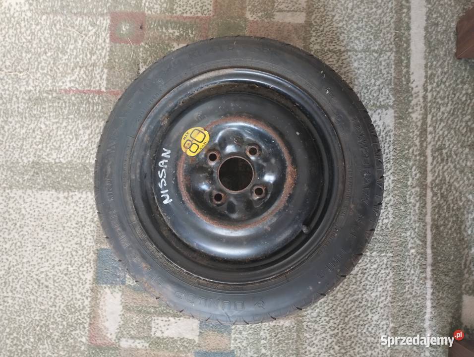 Sprzedam koło dojazdowe nissan almera Samochodowe Katowice