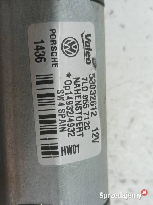 SILNICZEK WYCIERACZKI TYŁ 7L0955712C Porsche