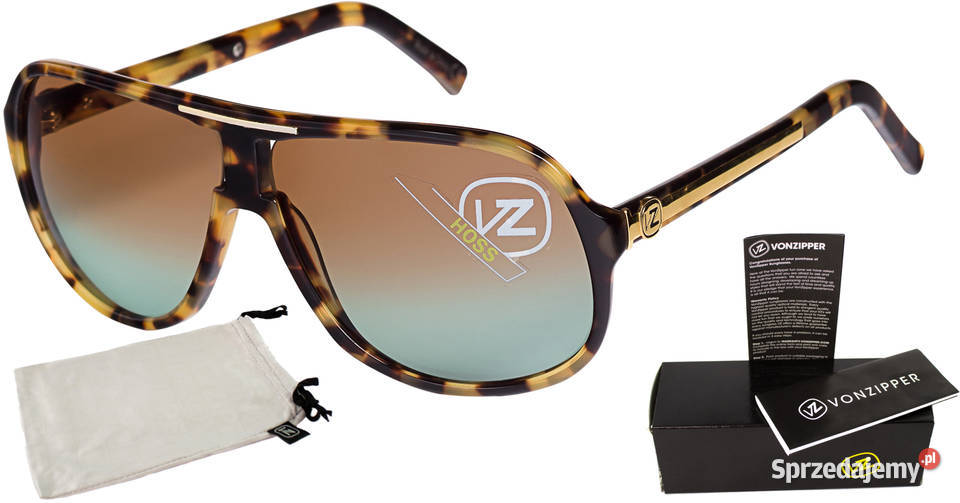 Okulary przeciwsłoneczne Włoskie Von Zipper śląskie Dąbrowa Górnicza