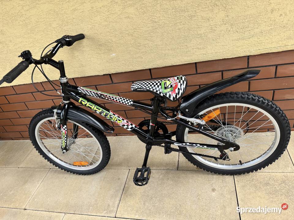 Rower dziecka koła 20 Raptor rowerek crossowy Garwolin sprzedam