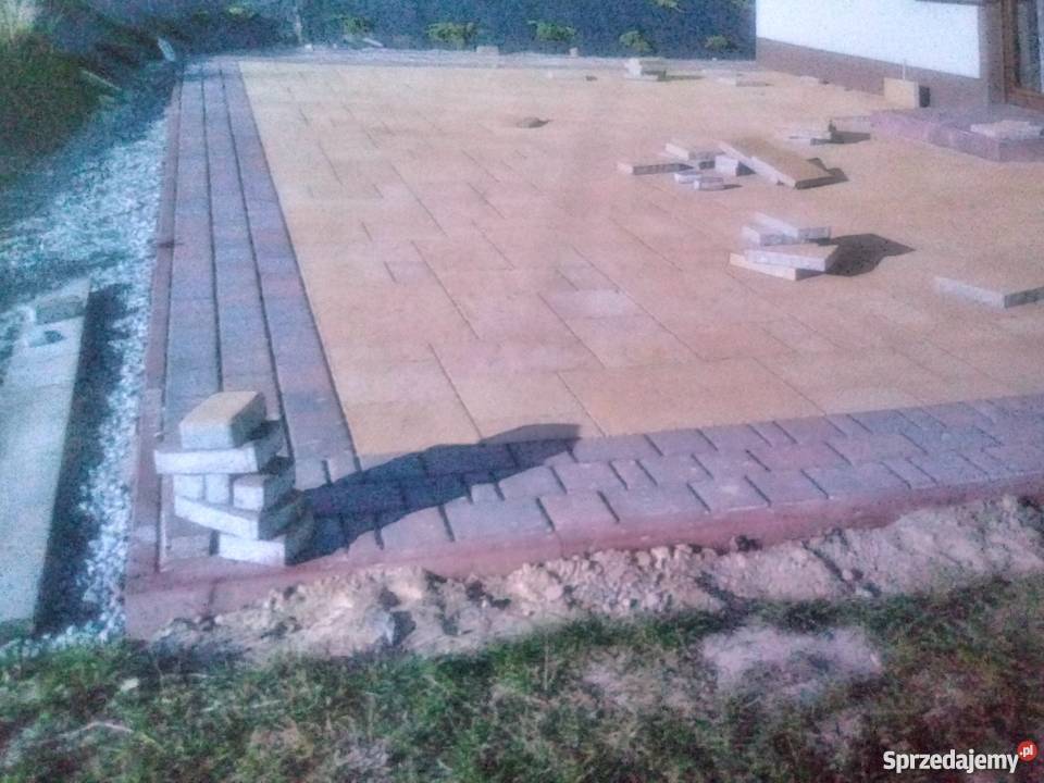 Kostka brukowa ogrodzenia ogrody Wieliczka