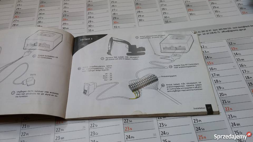 Instrukcaj obsługi SVAB RT Controller