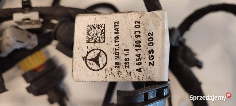 MERCEDES VITO W447 WIĄZKA SILNIKA 20D