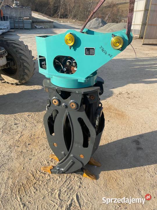 Chwytak z rotatorem 360 HR04 do koparki do 815t Rok produkcji 2025 Mszana Dolna