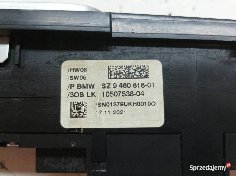 PRZEŁĄCZNIK ESP TRYBU JAZDY 9460818 Bmw Seria 5